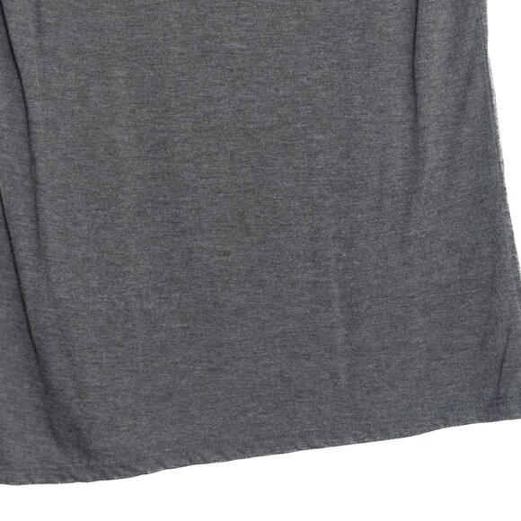 Disney Size XL Goofy Graphic Vneck Charcoal Gray Soft Womens T Shirt - Picture 8 of 8